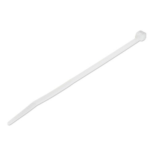 Powertech POWERTECH δεματικά καλωδίων TIES-049, 250x3.6mm, λευκά, 100τμχ