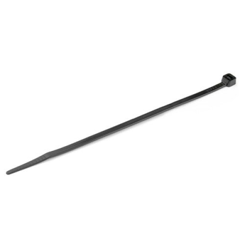 Powertech POWERTECH δεματικά καλωδίων TIES-050, 250x3.6mm, μαύρα, 100τμχ