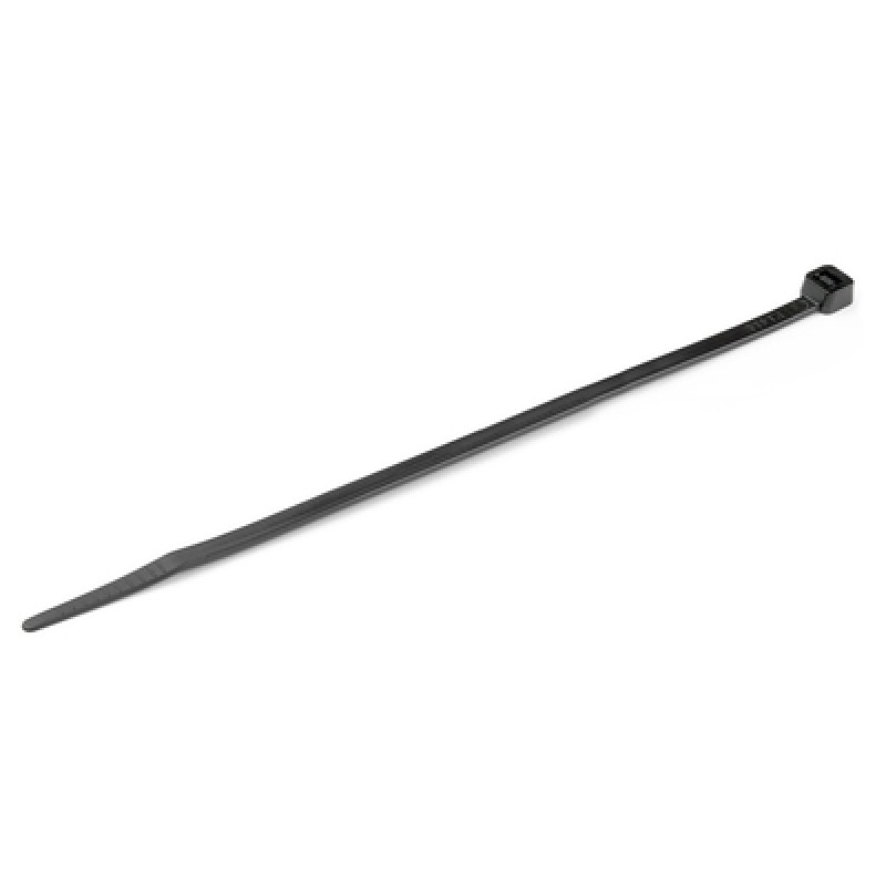 Powertech POWERTECH δεματικά καλωδίων TIES-050, 250x3.6mm, μαύρα, 100τμχ