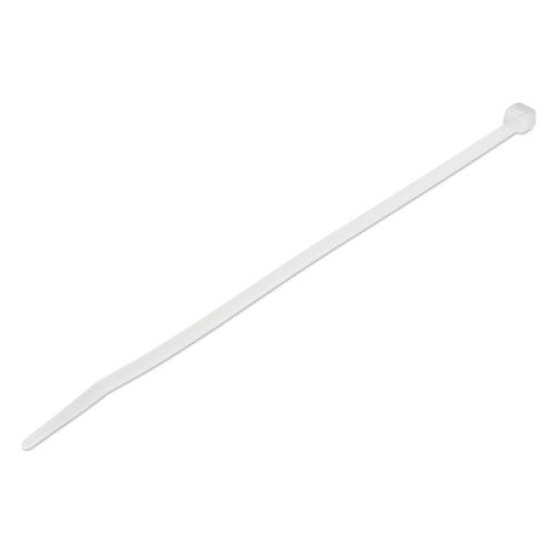 Powertech POWERTECH δεματικά καλωδίων TIES-061, 400x7.5mm, λευκά, 100τμχ