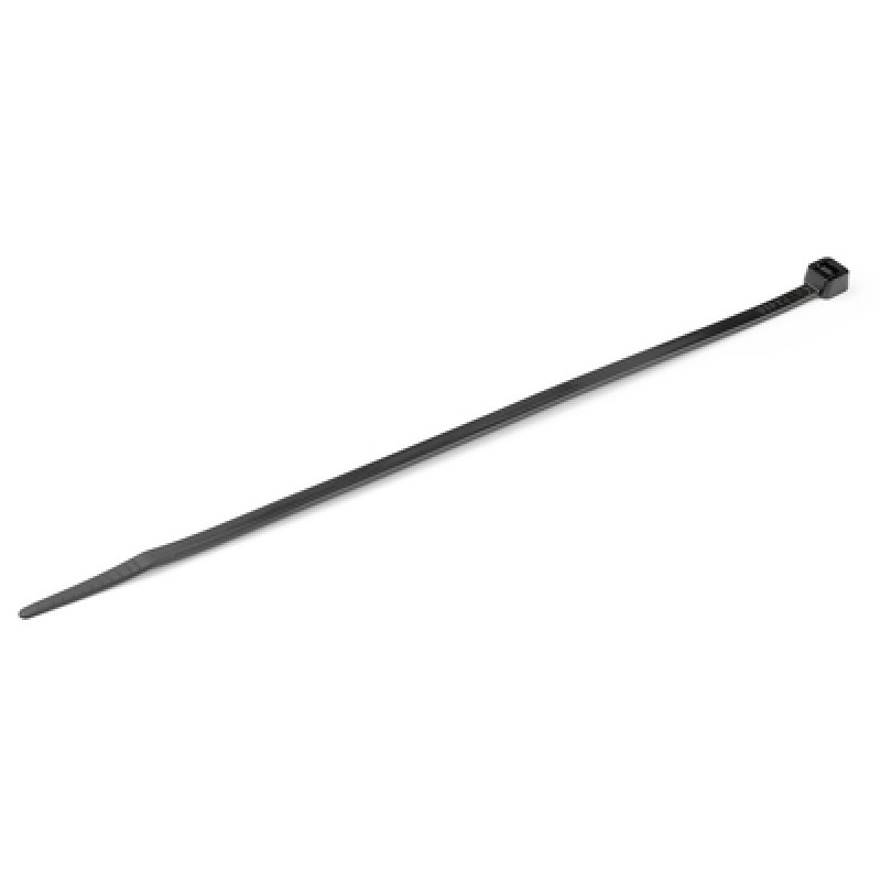Powertech POWERTECH δεματικά καλωδίων TIES-062, 400x7.5mm, μαύρα, 100τμχ