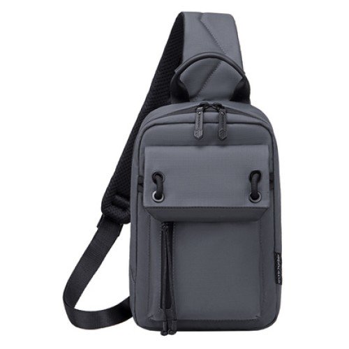 Arctic Hunter ARCTIC HUNTER τσάντα Crossbody XB00526 με θήκη tablet, 3L, γκρι