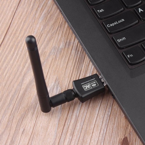 Powertech POWERTECH ασύρματος USB αντάπτορας δικτύου PT-1042, 600Mbps, 2.4/5GHz