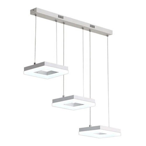 Powertech POWERTECH LED φωτιστικό οροφής HLL-0102, 35W, 4000K, 70x120cm, λευκό
