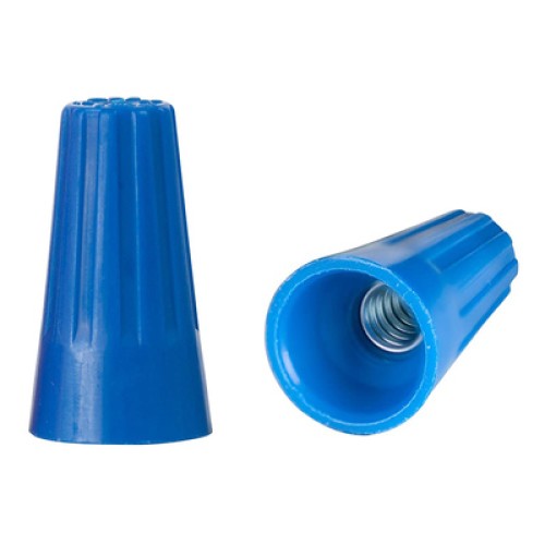 UNBRANDED Σύνδεσμος καλωδίου twist-on P2 TOOL-0083, Φ9.9mmx17.7mm, μπλε, 25τμχ