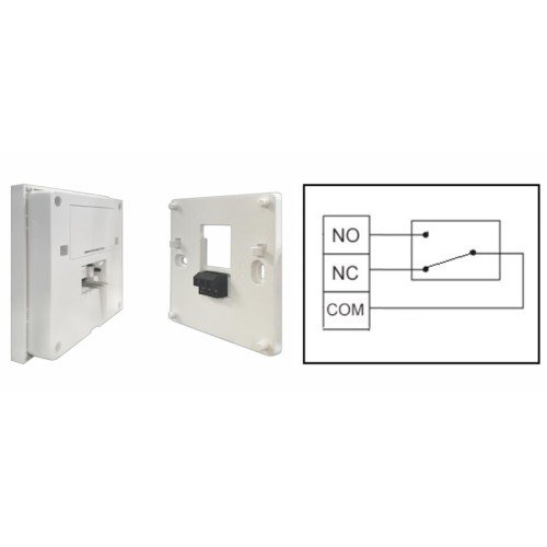 Powertech POWERTECH ψηφιακός θερμοστάτης αερίου PT-1047, λευκός