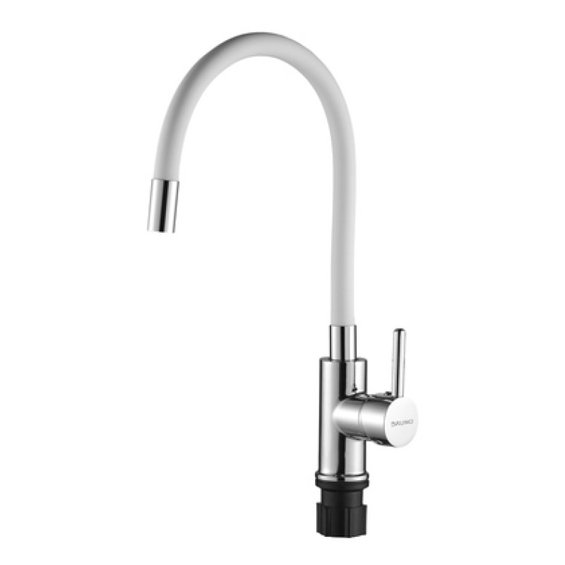 Bruno BRUNO μπαταρία πάγκου κουζίνας M54804-006C-S626, εύκαμπτη, αναμεικτική, λευκή