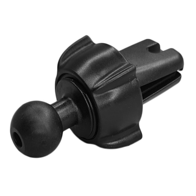 Powertech POWERTECH εξάρτημα βάσης κινητού τοποθέτησης σε αεραγωγό CAR-0009, μαύρο