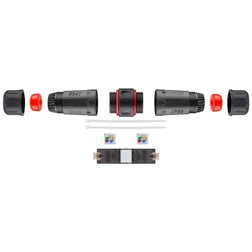 GOOBAY GOOBAY σύνδεσμος καλωδίων CAT 6 44415, UTP, αδιάβροχος, toolfree