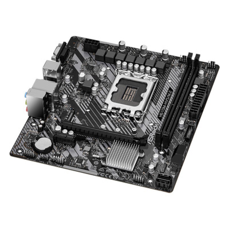 ASROCK ASROCK μητρική H610M-HVS/M.2 R2.0, 2x DDR4, s1700, USB 3.2 Gen1, mATX