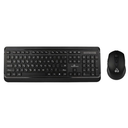 Powertech POWERTECH set ποντίκι & πληκτρολόγιο PT-1060, ασύρματο, 1600DPI, μαύρο