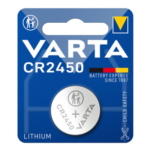 Varta VARTA μπαταρία λιθίου CR2450, 3V, 1τμχ