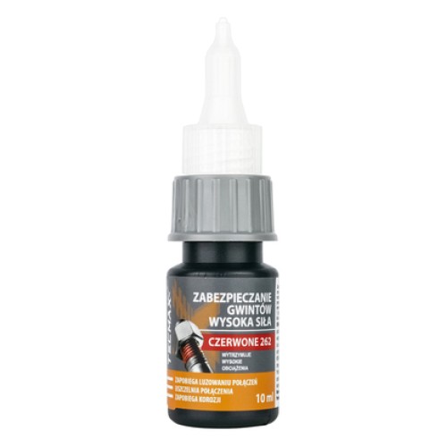 TECMAXX TECMAXX κόλλα Threadlock 14-036, υψηλής αντοχής, 10ml, κόκκινη