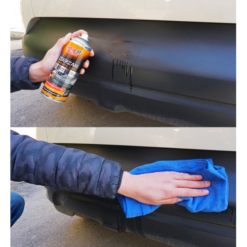 MOJE AUTO MOJE AUTO γυαλιστικό σπρέι προφυλακτήρων αυτοκινήτου 19-021, 400ml