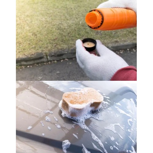 MOJE AUTO MOJE AUTO σαμπουάν αυτοκινήτου με κερί 19-027E, άρωμα πορτοκάλι, 1.3L