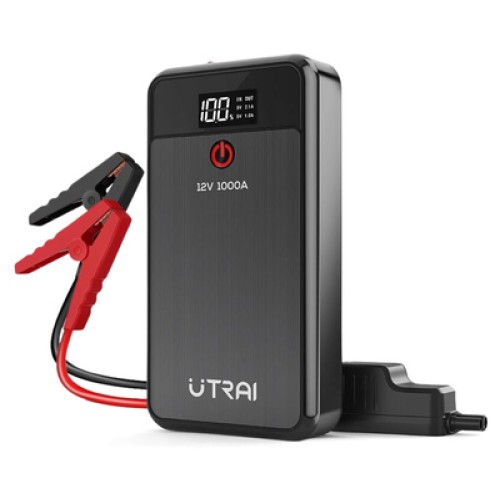 UTRAI UTRAI εκκινητής μπαταρίας αυτοκινήτου Jstar Air με φακό, 12V/1000A, 13000mah