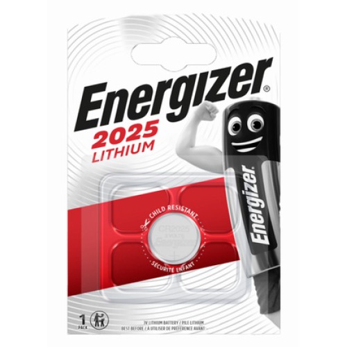 Energizer ENERGIZER μπαταρία λιθίου CR2025, 3V, 1τμχ