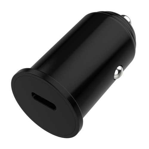 Powertech POWERTECH φορτιστής αυτοκινήτου PT-1146, USB-C, 20W PD, μαύρος