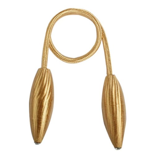ROXXANI ROXXANI δέστρα κορδόνι HUH-0143 για κουρτίνες, 55cm, χρυσό