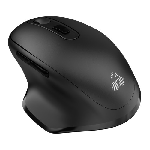 Powertech POWERTECH ασύρματο ποντίκι PT-1152, USB & USB-C δέκτη, 1600DPI, μαύρο