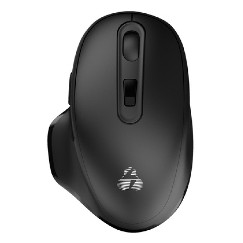 Powertech POWERTECH ασύρματο ποντίκι PT-1152, USB & USB-C δέκτη, 1600DPI, μαύρο