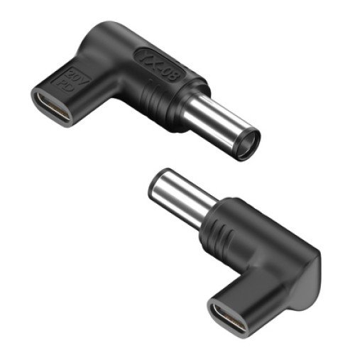 Powertech POWERTECH αντάπτορας τροφοδοσίας YX-08, USB-C σε Dell 7.4x5mm, μαύρος