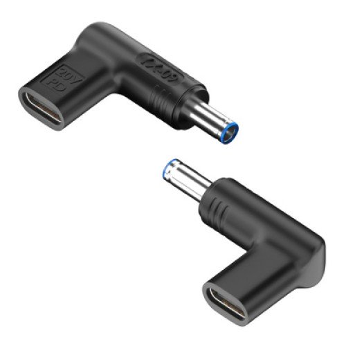 Powertech POWERTECH αντάπτορας τροφοδοσίας YX-09, USB-C σε HP 4.5x3mm, μαύρος