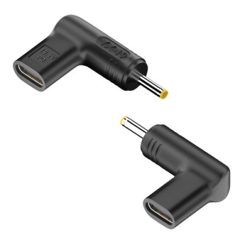 Powertech POWERTECH αντάπτορας τροφοδοσίας YX-19, USB-C σε Asus 2.5x0.7mm, μαύρος
