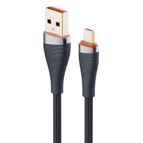 LDNIO LDNIO καλώδιο micro USB σε USB LS691, 30W, 1m, γκρι