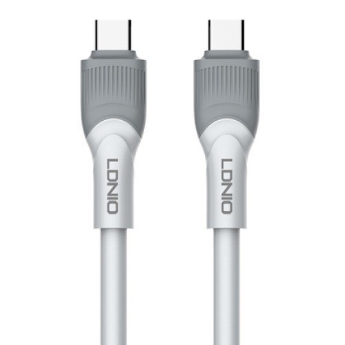 LDNIO LDNIO καλώδιο USB-C σε USB-C LC601C, 100W PD, 1m, γκρι