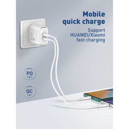 LDNIO LDNIO καλώδιο USB-C σε USB-C LC611C, 65W PD, 1m, πράσινο