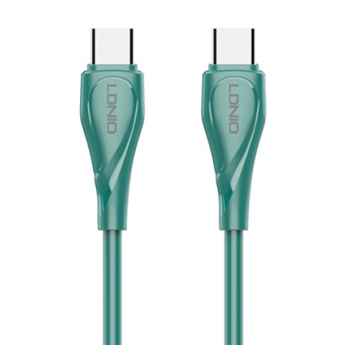 LDNIO LDNIO καλώδιο USB-C σε USB-C LC611C, 65W PD, 1m, πράσινο