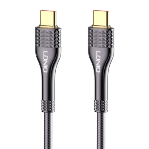 LDNIO LDNIO καλώδιο USB-C σε USB-C LC651C, 65W, 1m, γκρι
