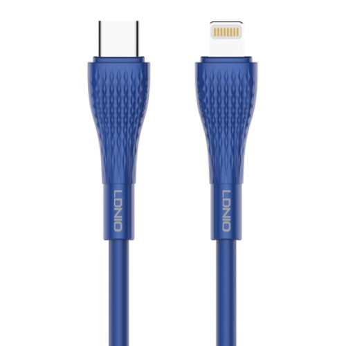LDNIO LDNIO καλώδιο Lightning σε USB-C LC672I, 30W PD, 2m, μπλε