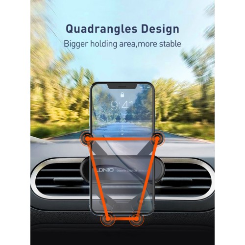 LDNIO LDNIO βάση smartphone αυτοκινήτου MG03 για αεραγωγούς, μαύρη