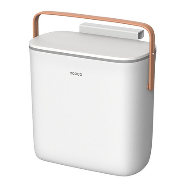 ECOCO ECOCO κάδος απορριμμάτων E2236, 10lt, λευκός