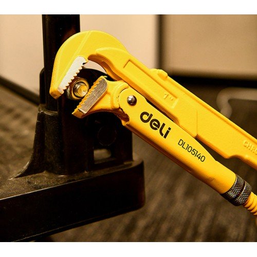 DELI DELI γκαζοτανάλια DL105140, έως 40mm, 32cm, κίτρινη