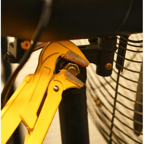 DELI DELI γκαζοτανάλια DL105155, έως 55mm, 41.5cm, κίτρινη