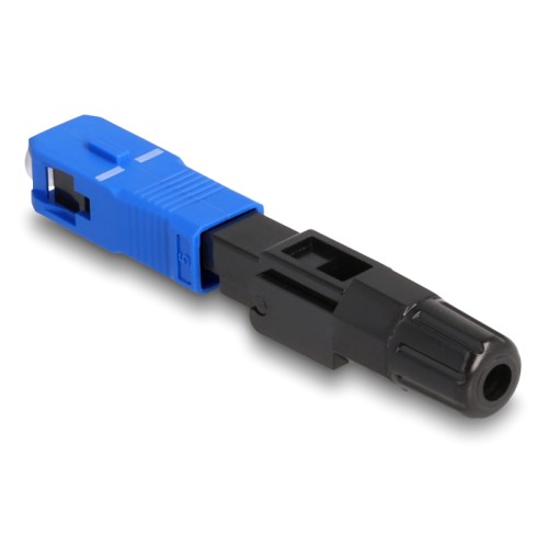 DELOCK DELOCK σύνδεσμος οπτικής ίνας SC Simplex 87990, μαύρος