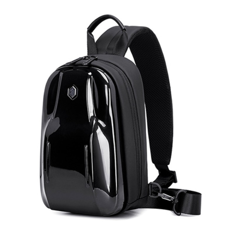 Arctic Hunter ARCTIC HUNTER τσάντα Crossbody XB00551 με θήκη tablet, 3.5L, μαύρη