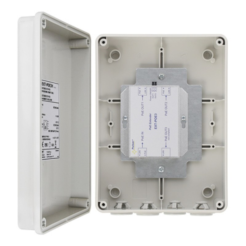PULSAR PULSAR extender EXT-POE3H με κυτίο, PoE, IP56