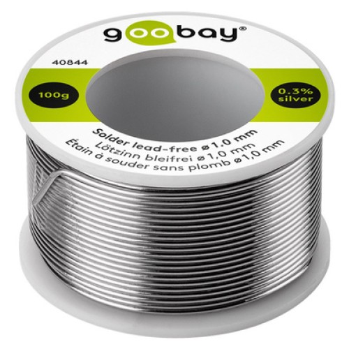 GOOBAY GOOBAY σύρμα συγκόλλησης 40844, Φ1mm, lead free, 100g