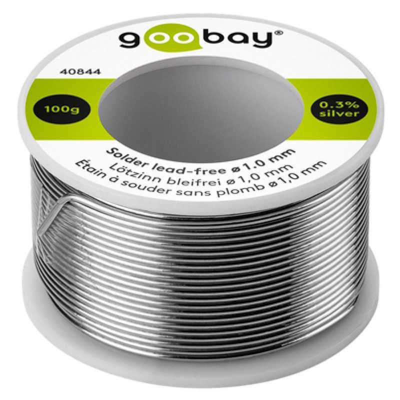 GOOBAY GOOBAY σύρμα συγκόλλησης 40844, Φ1mm, lead free, 100g