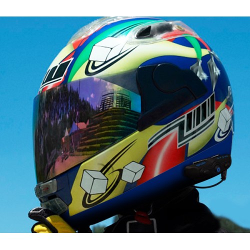 SCSETC SCSETC ενδοεπικοινωνία μηχανής S-7 Evo, Bluetooth, αναβάτη/επιβάτη, 50m