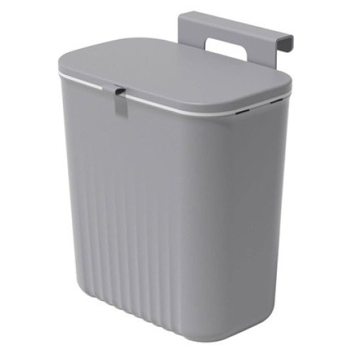HOME USE HOME USE κάδος απορριμμάτων HUH-0152, 9lt, 26x16x29cm, γκρι