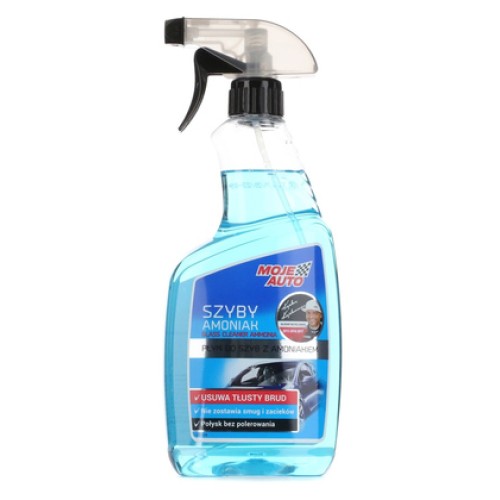 MOJE AUTO MOJE AUTO σπρέι καθαρισμού τζαμιών αυτοκινήτου 19-602 με αμμωνία, 650ml
