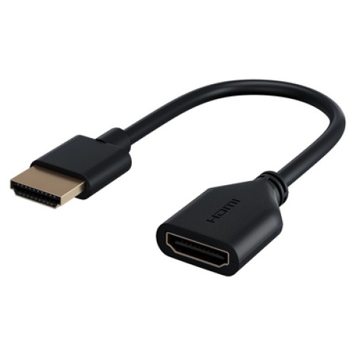 GOOBAY GOOBAY αντάπτορας HDMI 64824, εύκαμπτος, 4K/60Hz, 18Gbps, μαύρος