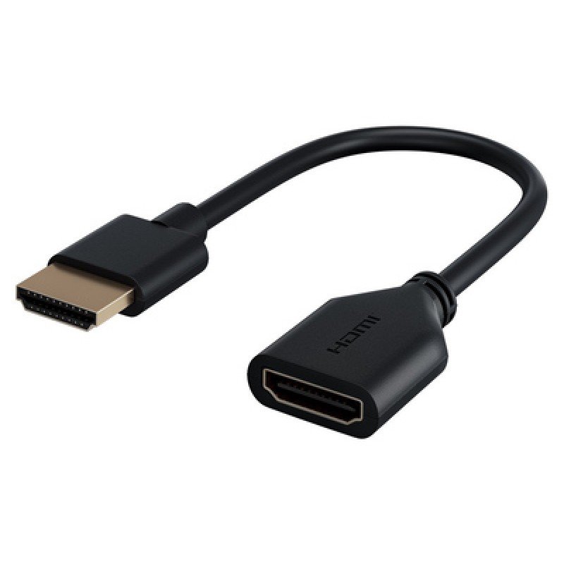 GOOBAY GOOBAY αντάπτορας HDMI 64824, εύκαμπτος, 4K/60Hz, 18Gbps, μαύρος
