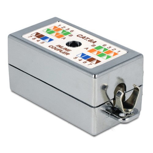 DELOCK DELOCK κυτίο σύνδεσης καλωδίων δικτύου 86243, Cat 6A LSA, STP, tool-free
