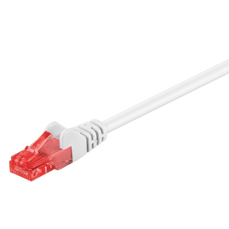 GOOBAY GOOBAY καλώδιο δικτύου 68636, CAT 6 U/UTP, CCA, 3m, λευκό